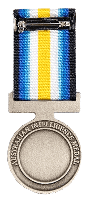 Australian Intelligence Medal Reverse