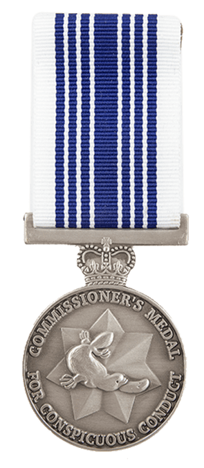 Commissioner’s Medal for Conspicuous Conduct