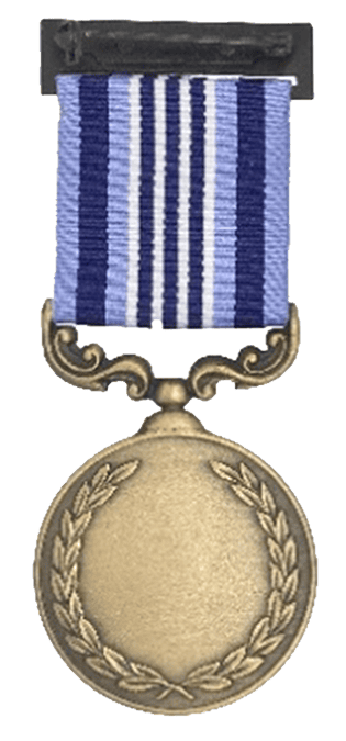 Commissioner's Medal for Excellence Reverse