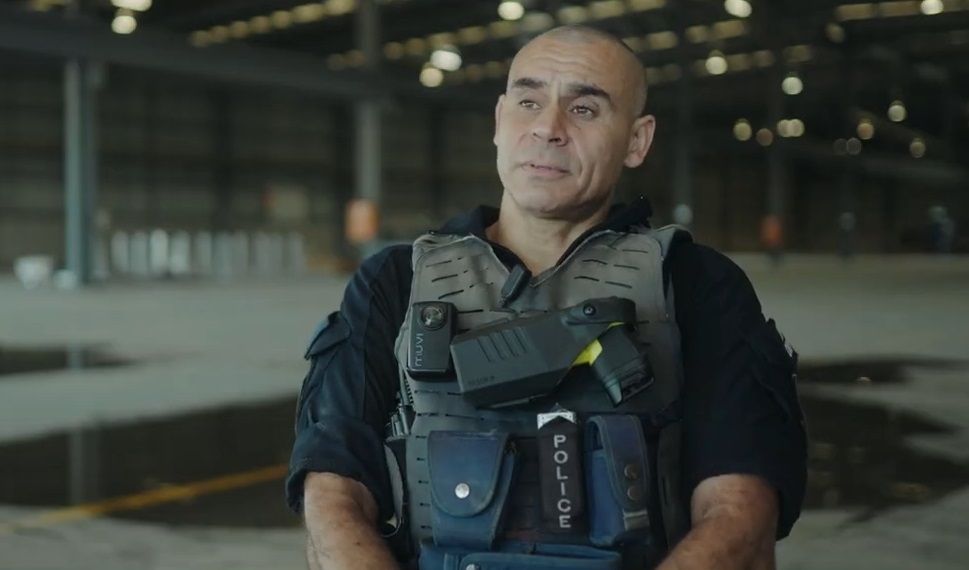 AFP canine handler